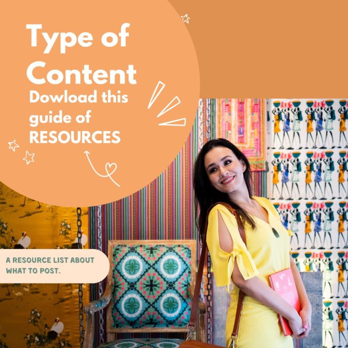 Type of Content for Social Media Business